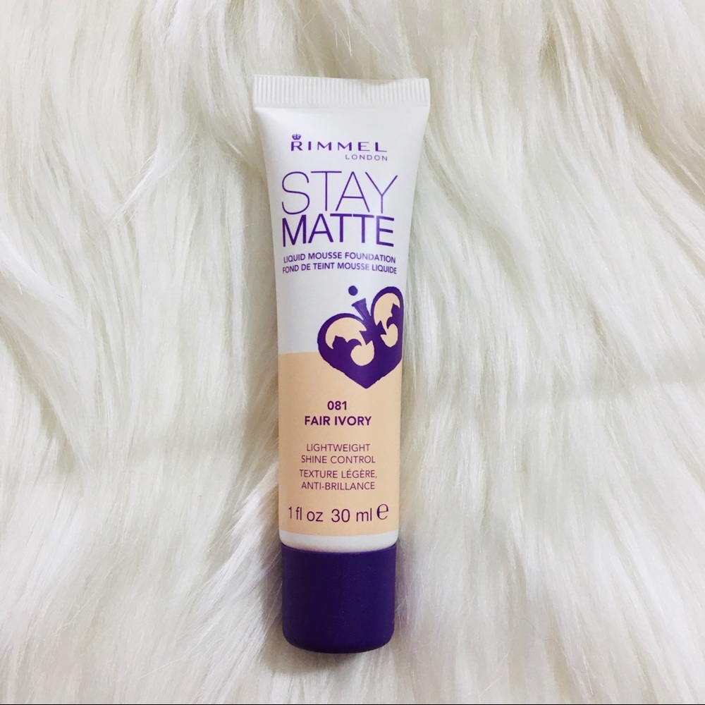 NEW Rimmel London Stay Matte Liquid Mousse Foundation